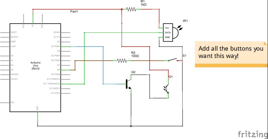 ARDUINO how to build your own universal IR remote control
